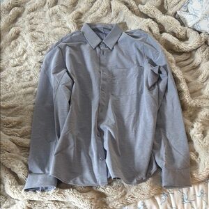 Men's Lululemon light purple dress shirt